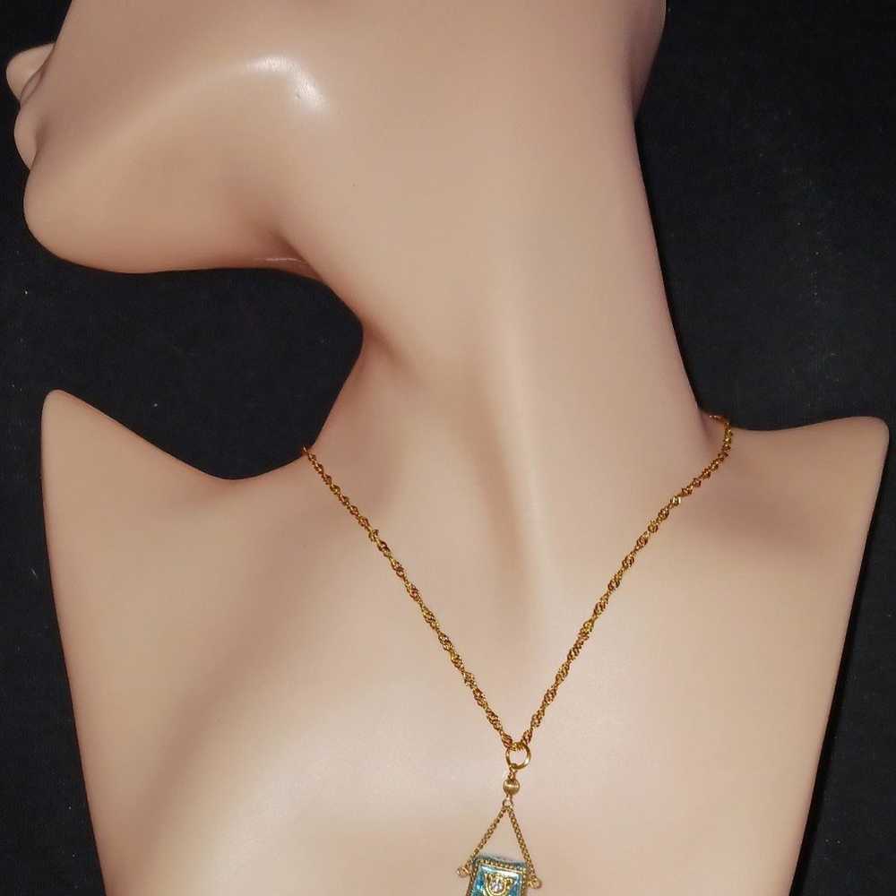 Vintage pendant Necklace - image 8