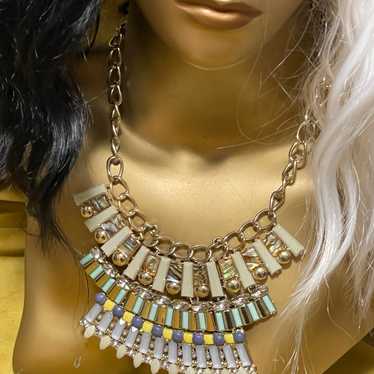 BaubleBar Gold-Tone Contessa Statement Necklace - image 1