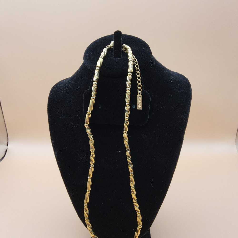 Vintage Napier Gold Necklace - image 1