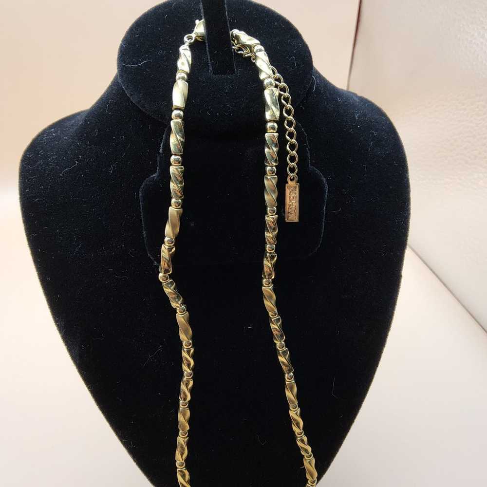 Vintage Napier Gold Necklace - image 2