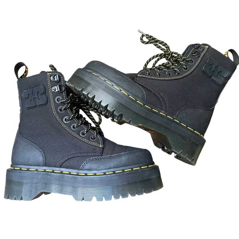 DR MARTENS X GANNI Jadon Platform Lace Up Boots S… - image 3