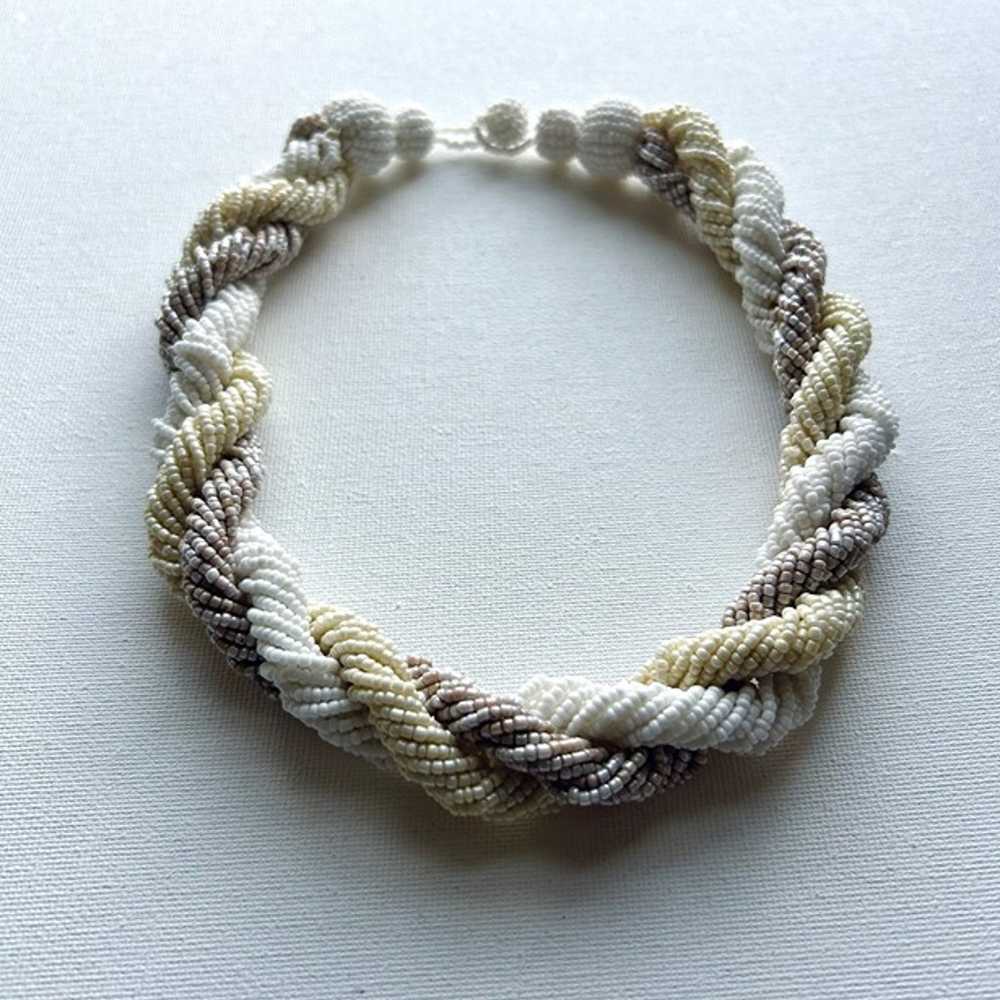 Vintage Chunky Seed Bead Necklaces - image 3