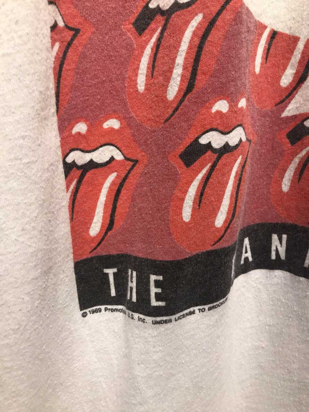 Band Tees × The Rolling Stones × Vintage 1989 vin… - image 4