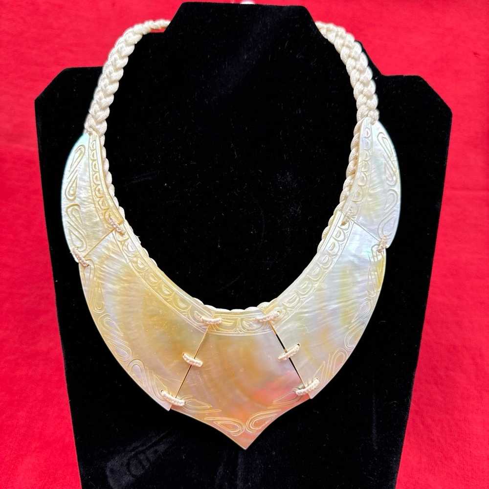 Mother of Pearl necklace - image 1