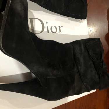 Dior Ribbon low boots 12 cm Black size - image 1