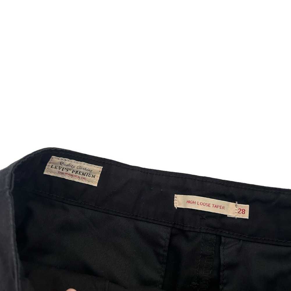 Levi's Levi's Premium Black High Loose Taper Pant… - image 2