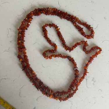 extra long Baltic Amber necklace - image 1