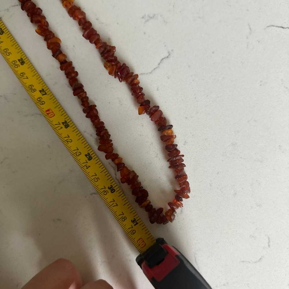 extra long Baltic Amber necklace - image 3