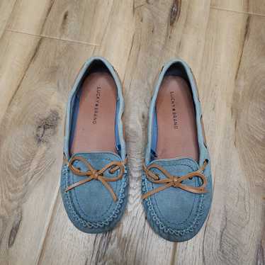 Lucky Brand Light Blue Denim Flats Size 8