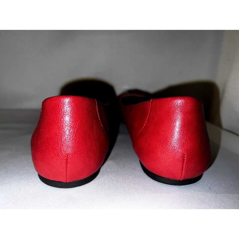 BOC Born Shoes Women's Size 9M Red Faux Leather R… - image 6