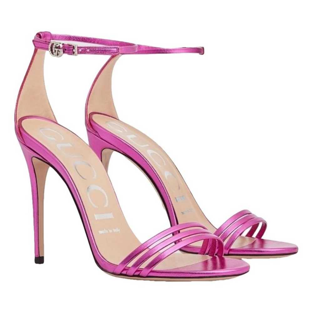 Gucci Leather sandal - image 1