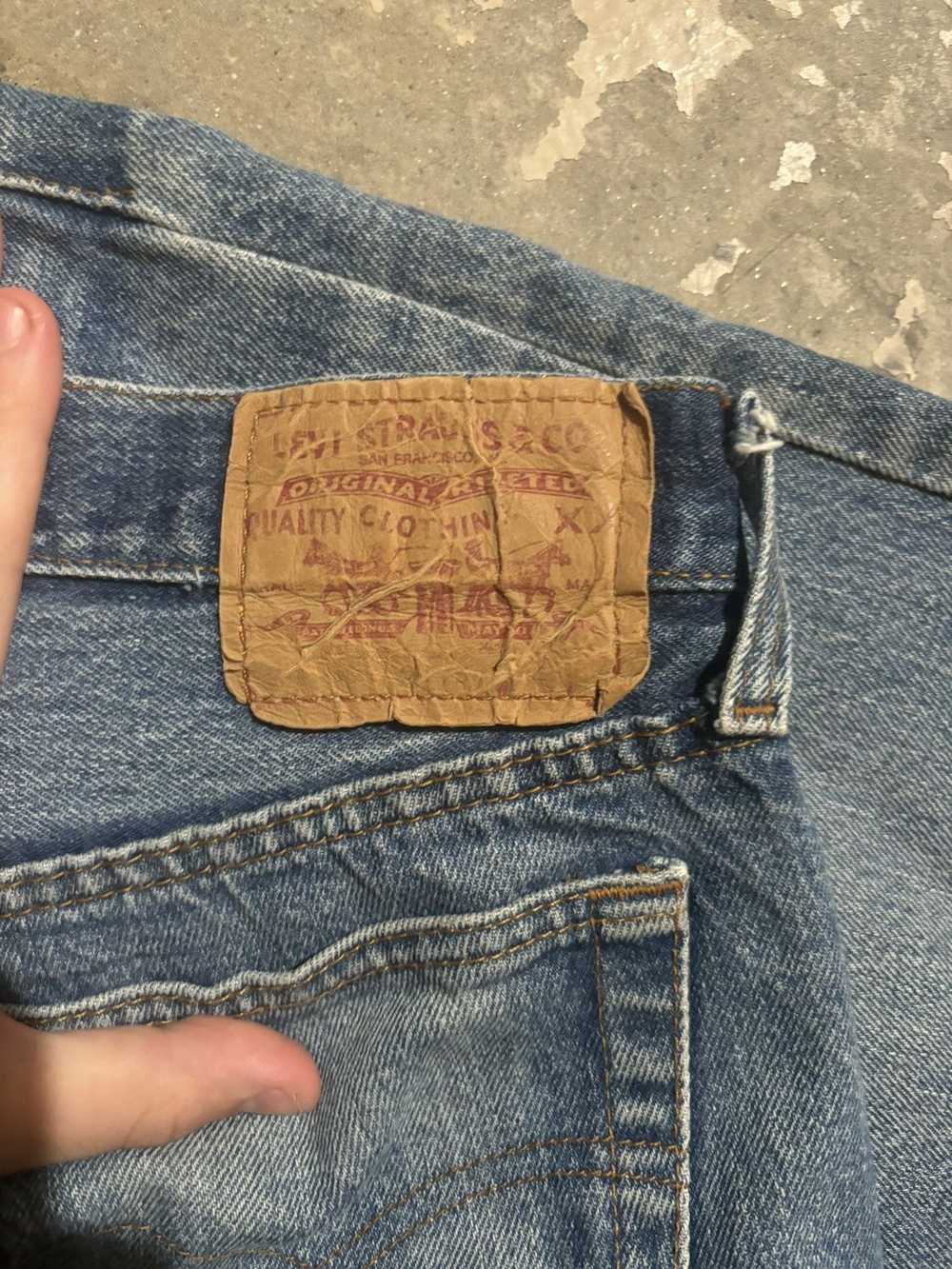 Levi's × Vintage Vintage Levi's 505 selvage denim - image 2