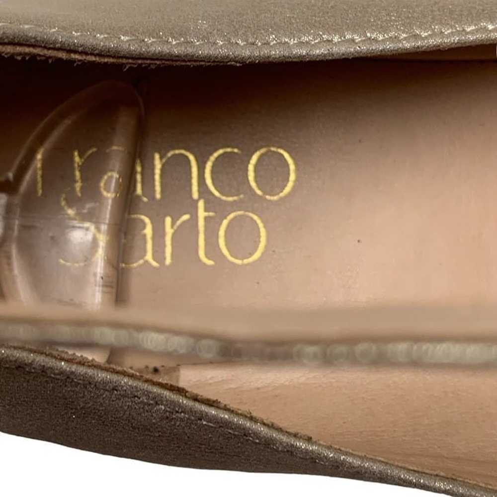 FRANCO SARTO Alex Pale Gold Leather Ankle Strap P… - image 3