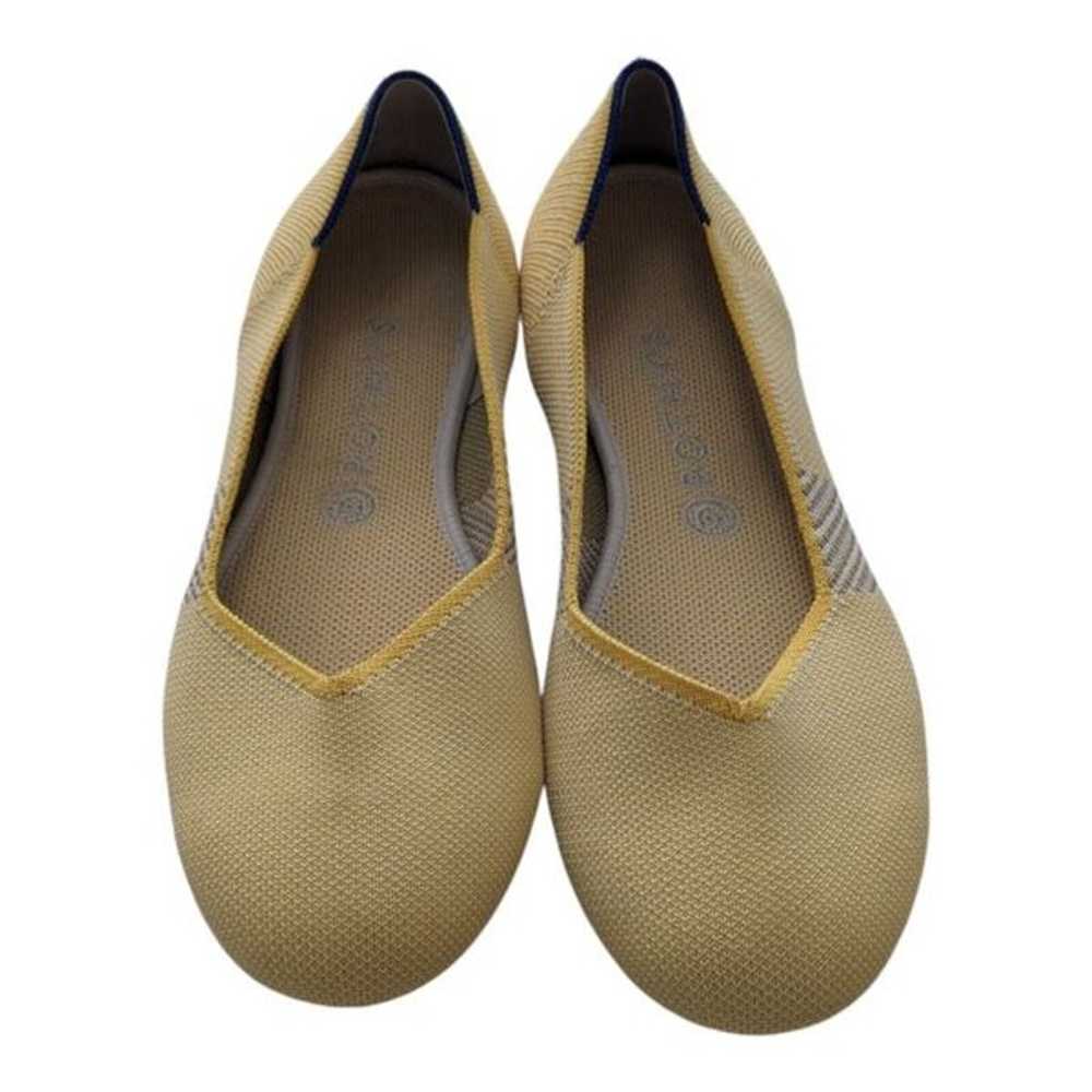 Rothys Yellow Lemon Round Toe Slip On Classic Bal… - image 3