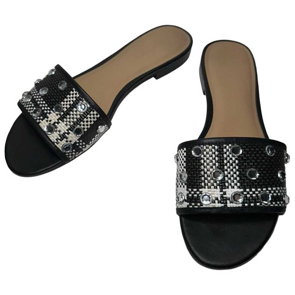 Banana Republic Women’s 9 Black White Jeweled Rhi… - image 3