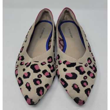 Jet Accompagne Toujours Knit Leopard Print Pointe… - image 1