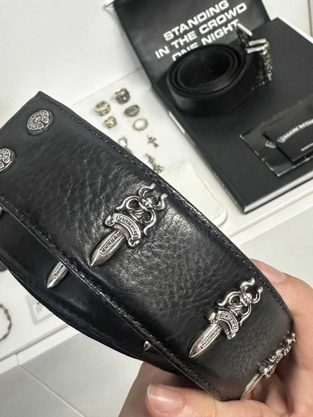 Chrome Hearts Chrome Hearts Loaded Dagger Belt St… - image 7