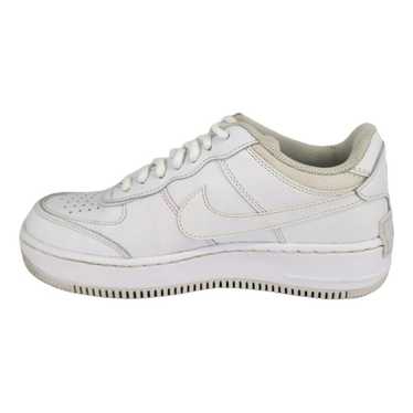 Nike Air Force 1 leather trainers - image 1