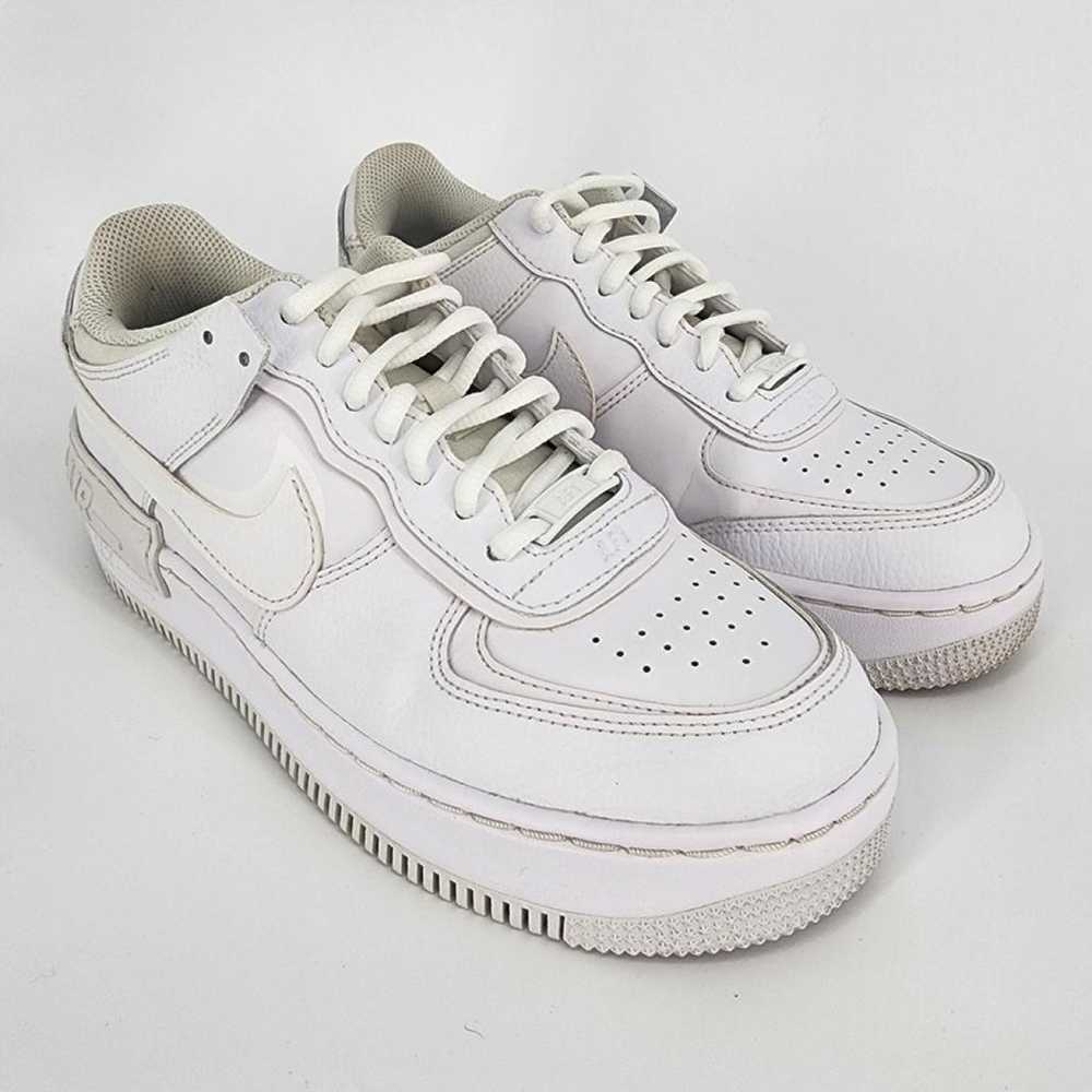 Nike Air Force 1 leather trainers - image 2