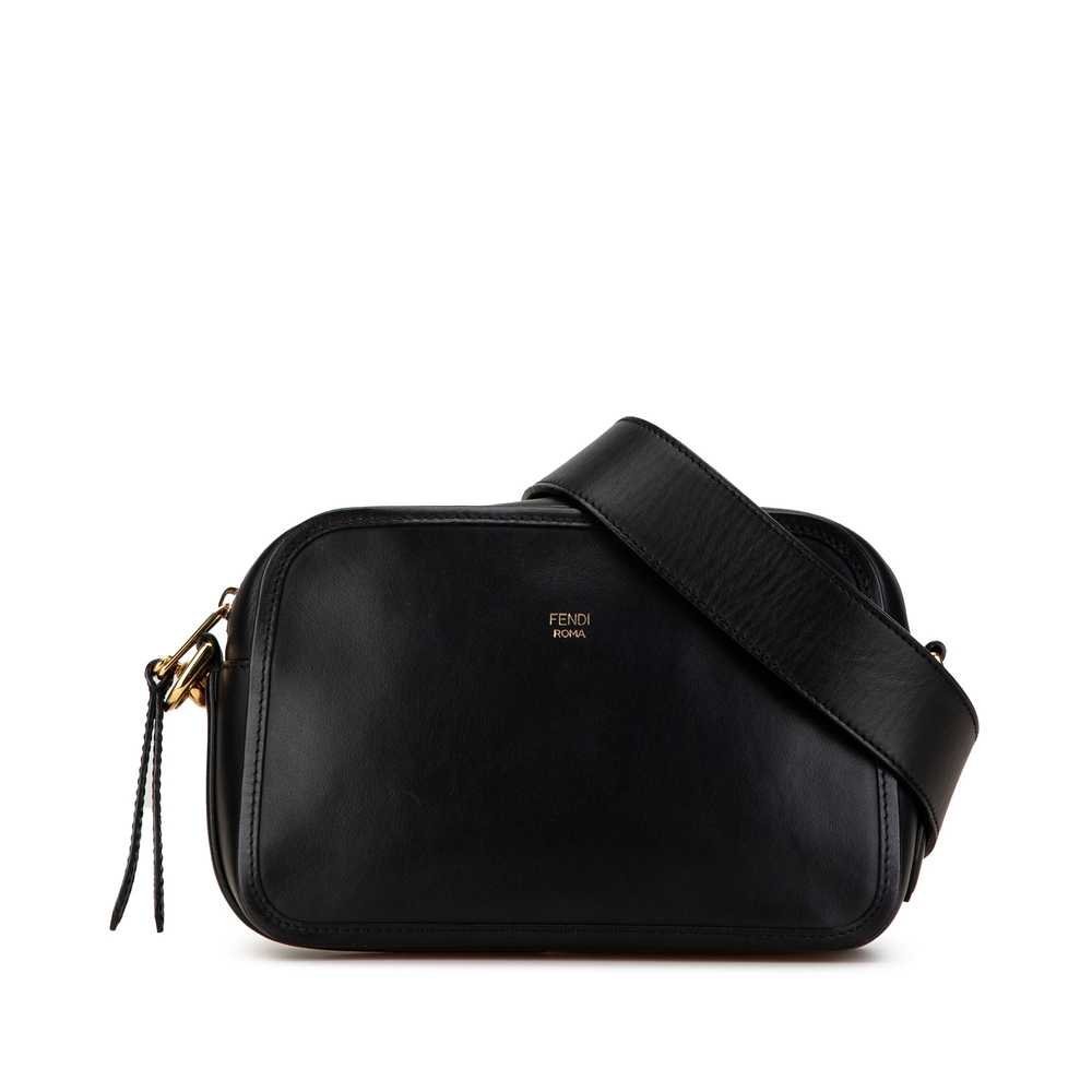 Black Fendi Calfskin F is Fendi Camera Bag - image 1