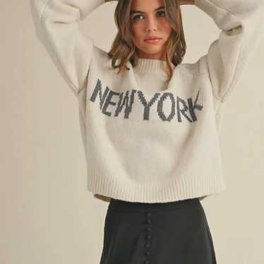 New York State Of Mind Sweater - image 1