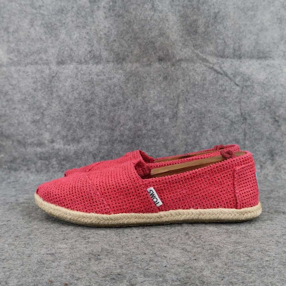 Toms Shoes Womens 6 Casual Slip On Flats Freetown… - image 4