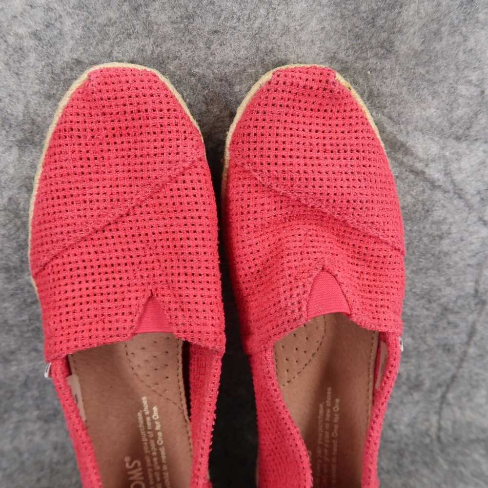 Toms Shoes Womens 6 Casual Slip On Flats Freetown… - image 7