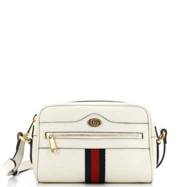 GUCCI Ophidia Shoulder Bag Leather Mini