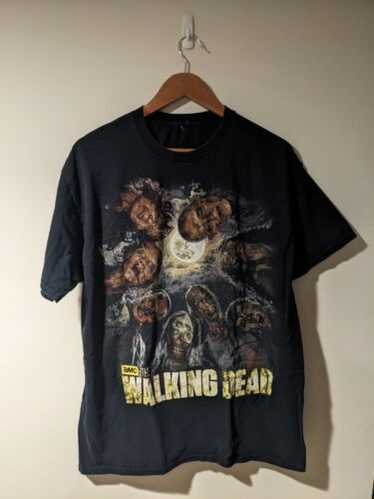 ムービーTシャツ(Walking Dead Official) The Walking Dead Farewell Tour Walker Vintage Distressed T-Shirt