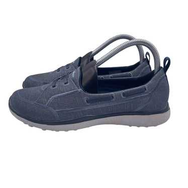 Skechers Microburst Slipon Flats Shoes Slate Comfo