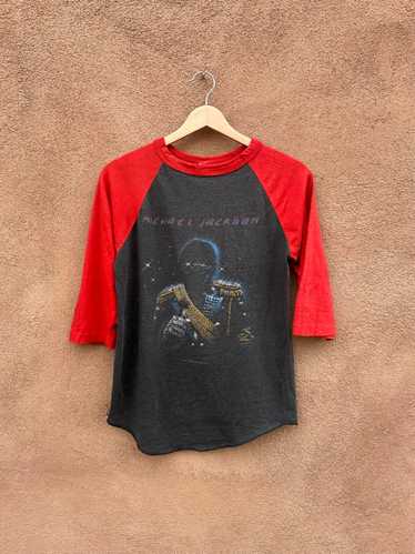 1984 Michael Jackson Victory Tour Raglan T-shirt