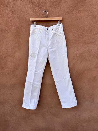 90's White Wrangler Slim Fit Cowboy Cut Jeans