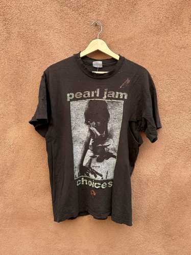 Pearl Jam Choices Thrashed T-shirt - image 1