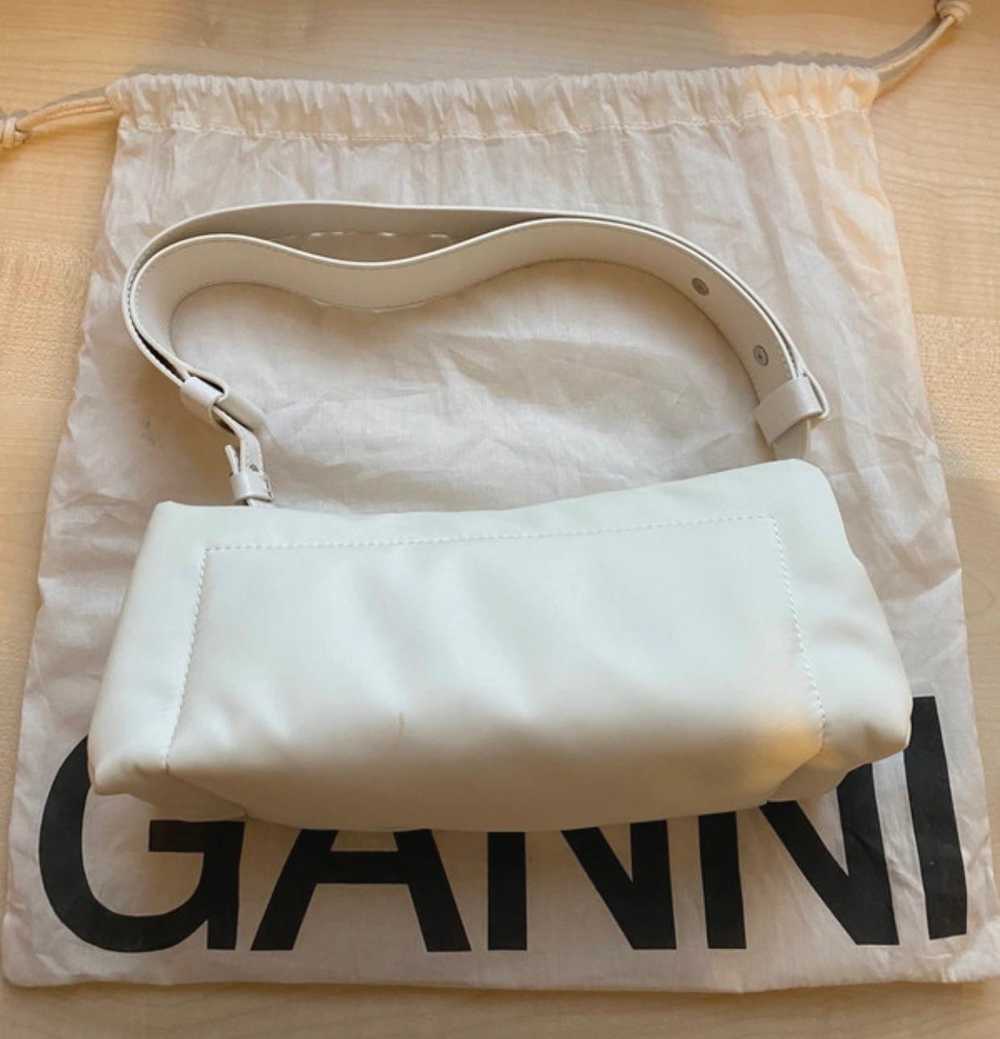 Product Details Ganni White Pillow Baguette Bag - image 3