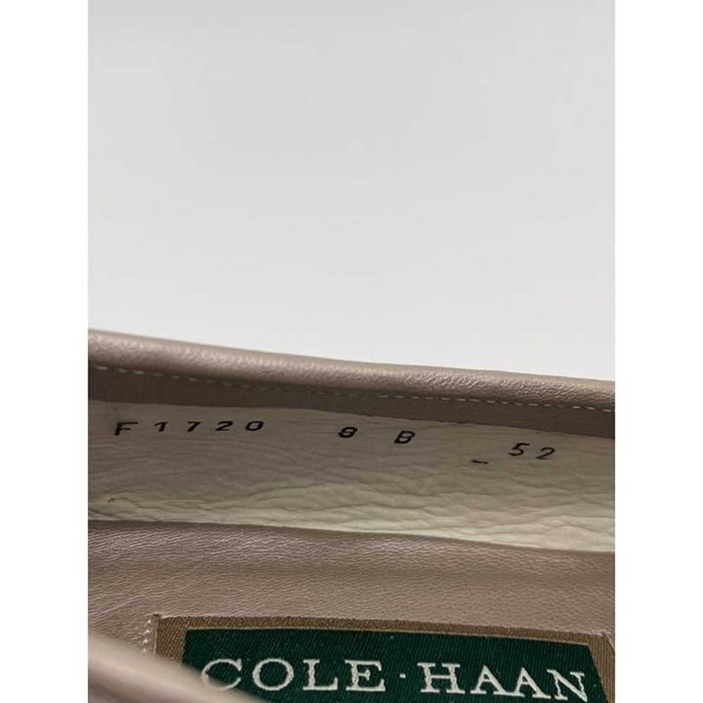 Cole Haan Size 8 B Metallic Silver Woven Vintage … - image 11