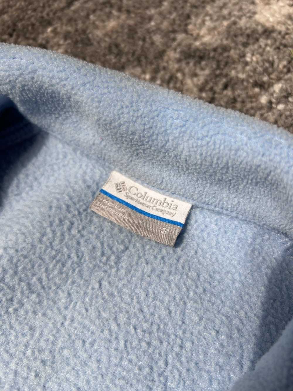 Columbia × Vintage Columbia Sky Blue Fleece Jacket - image 5