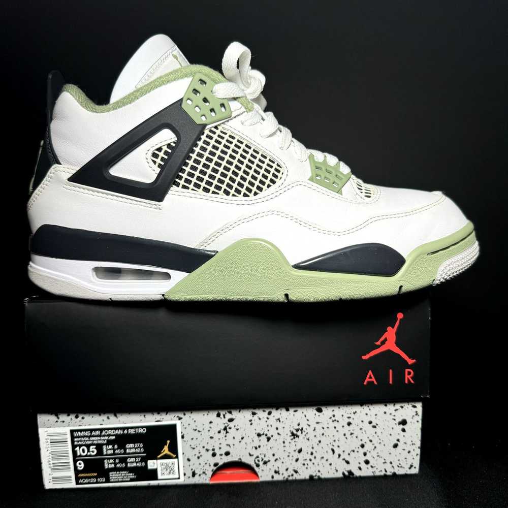 Jordan Brand × Nike Wmns Air Jordan 4 Retro Seafo… - image 9