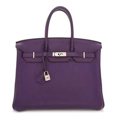 HERMES Togo BIRKIN 35 Ultraviolet