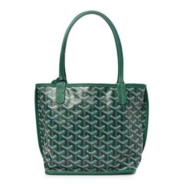 GOYARD Goyardine Reversible Mini Anjou Green