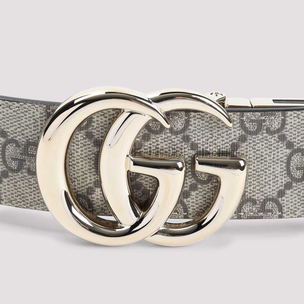 Gucci Gucci GG Supreme Reversible 37 Belt - image 2