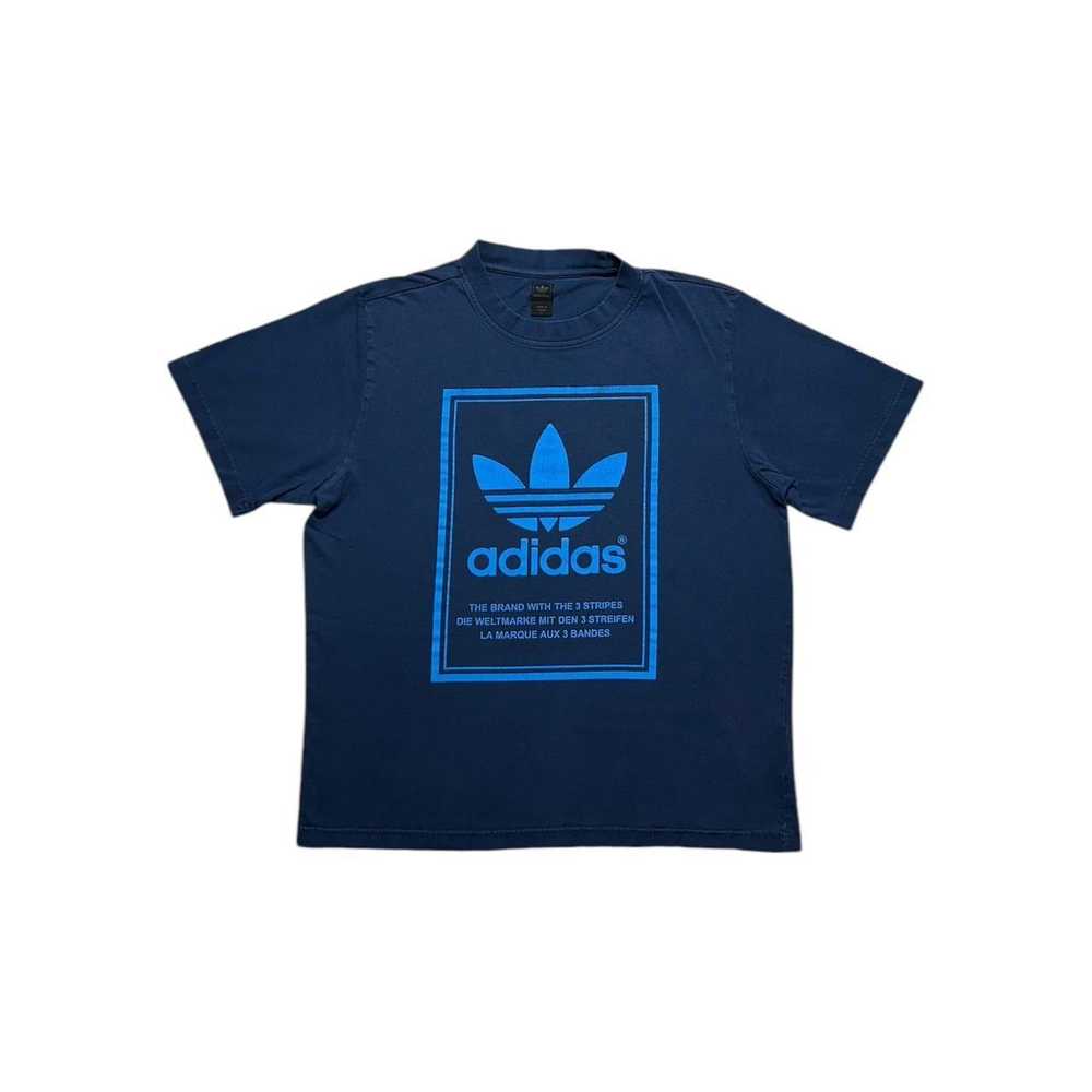 Adidas × Vintage Vintage Adidas Double Sided T-Sh… - image 1