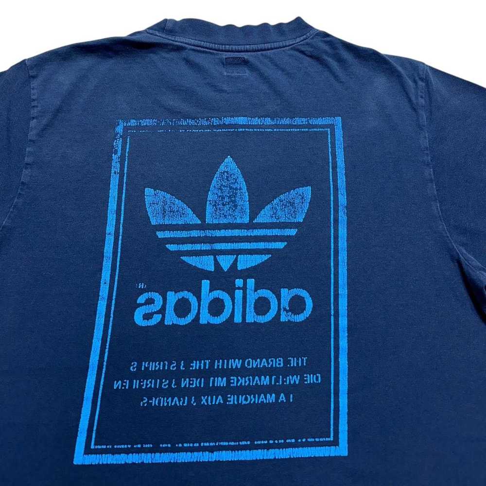 Adidas × Vintage Vintage Adidas Double Sided T-Sh… - image 4