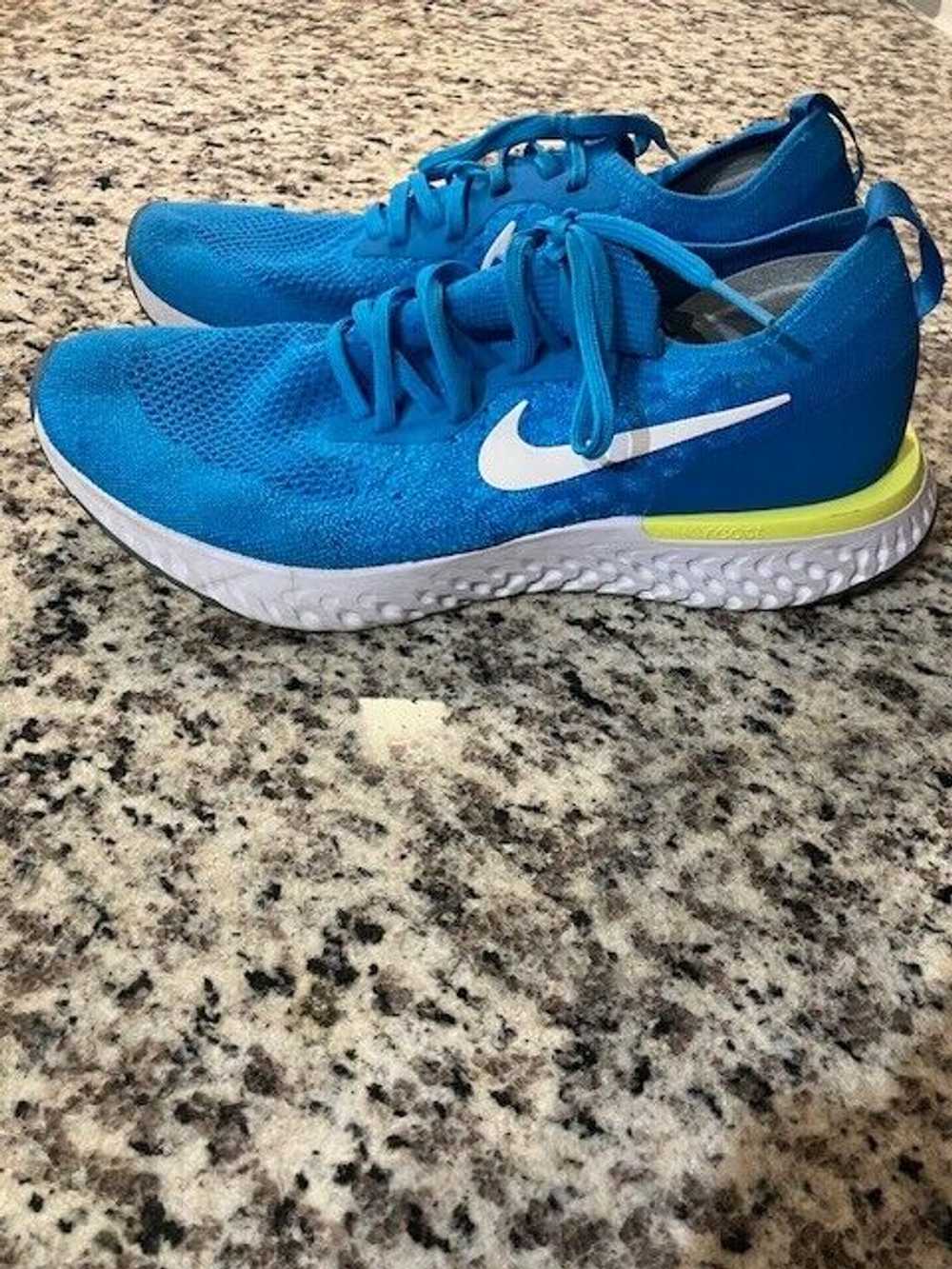 Nike Men's Epic React Flyknit AQ0067-401 11D - image 2