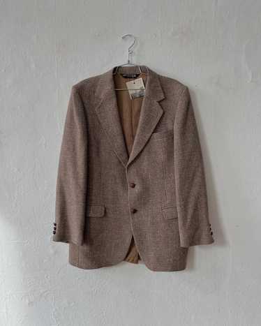 Harris Tweed 100% Scottish wool blazer jacket (One