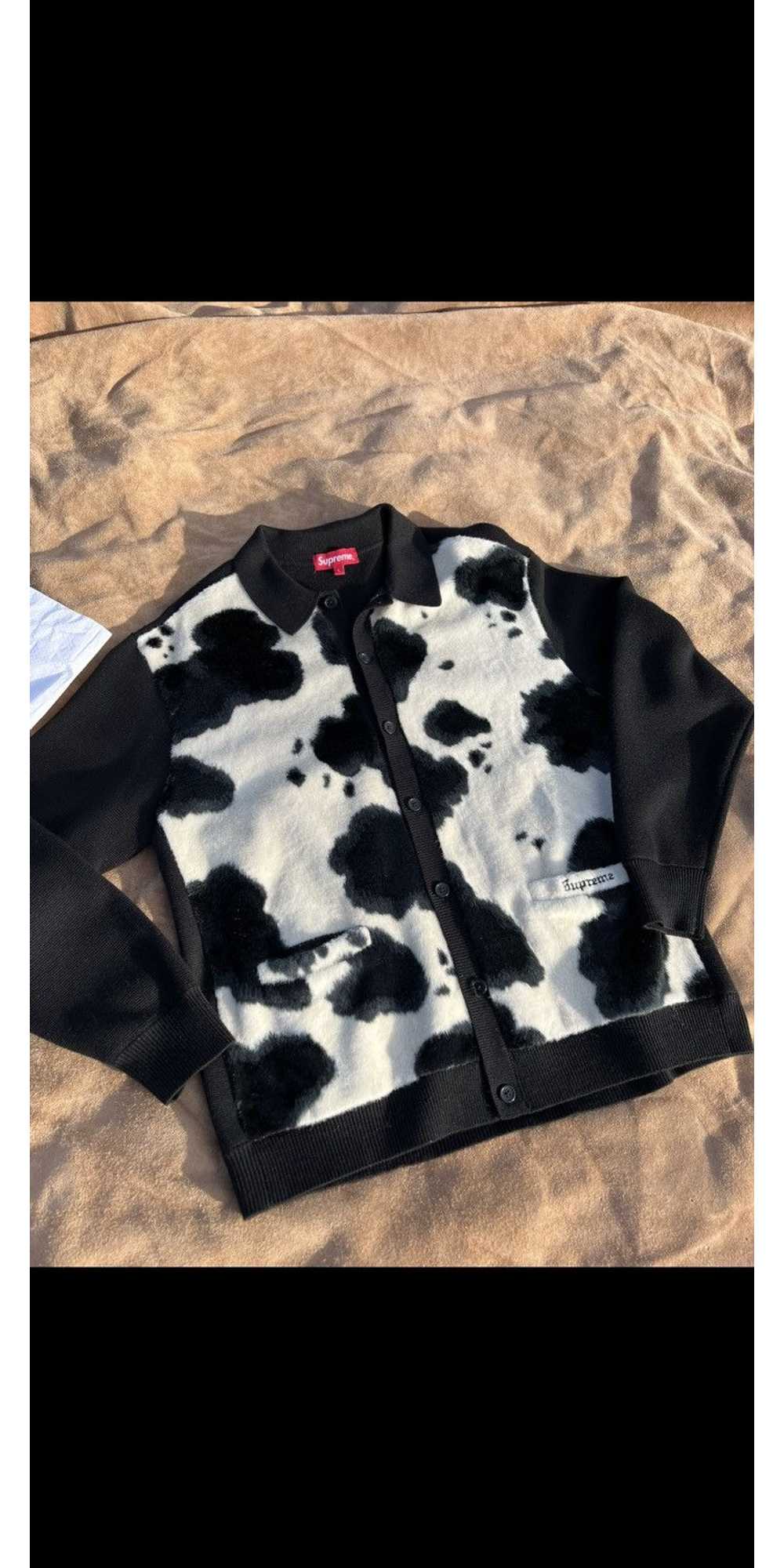 Supreme Supreme Cow Print Cardigan - image 6