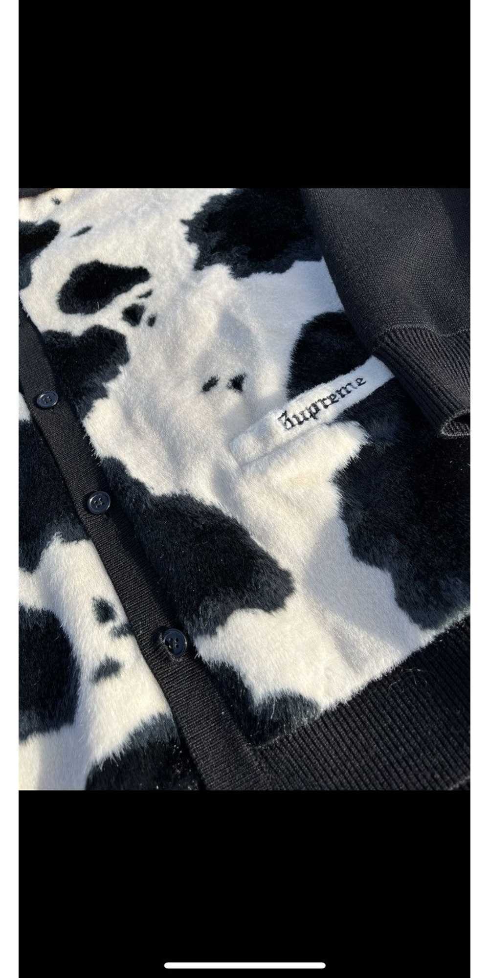 Supreme Supreme Cow Print Cardigan - image 8