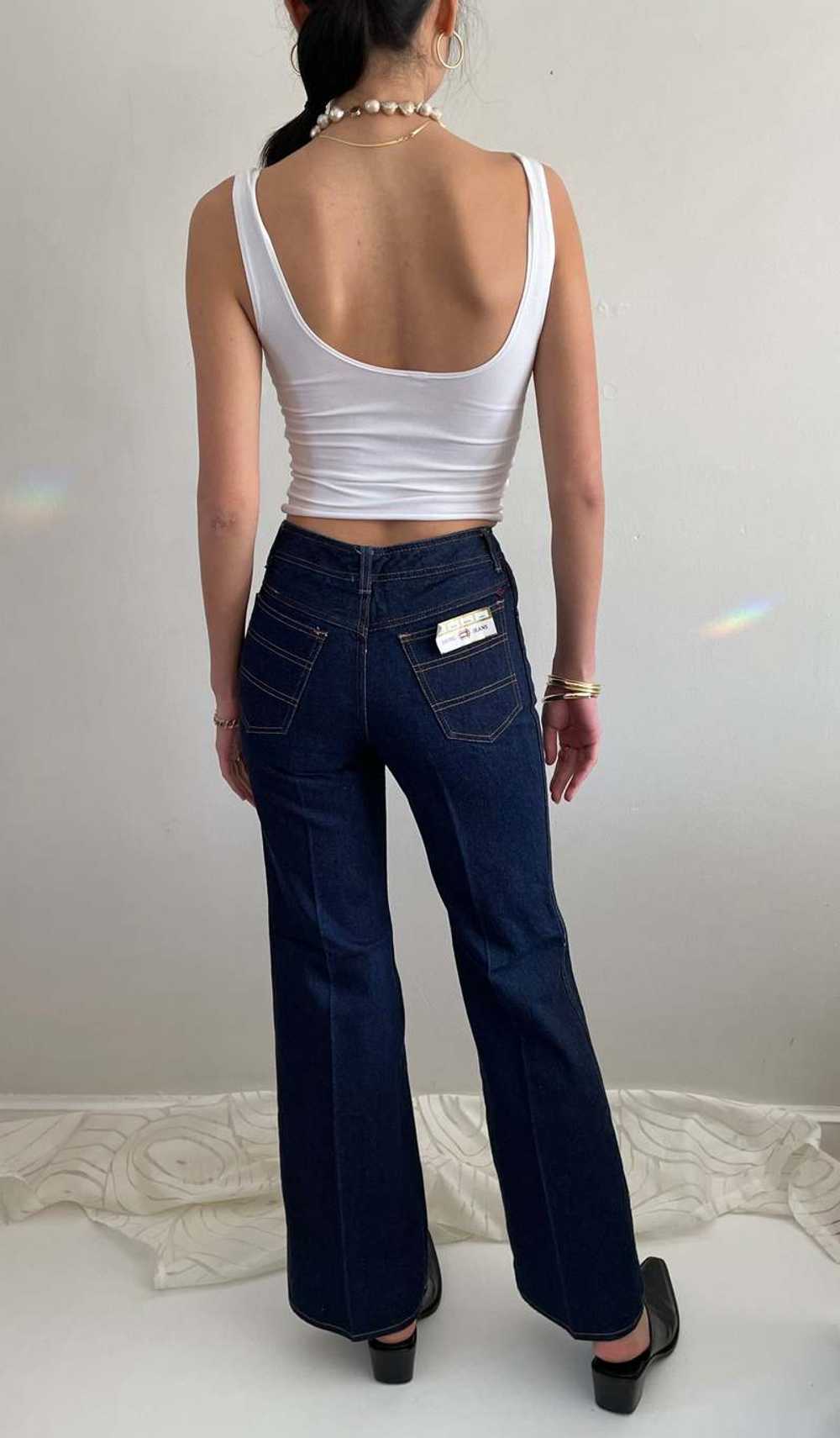 vintage Deadstock Swing Jeans - Dark Wash - image 5