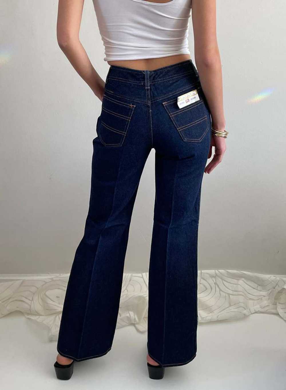 vintage Deadstock Swing Jeans - Dark Wash - image 9