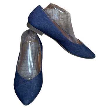 Vionic Caballo Blue Denim Pointed Ballet Flats Siz