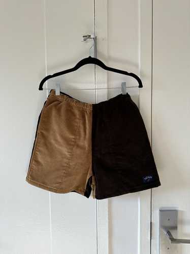 Noah Noah Corduroy Two Tone Winged Foot Shorts